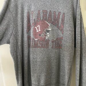 Tailgate Gray Alabama Crimson Tide Sweatshirt